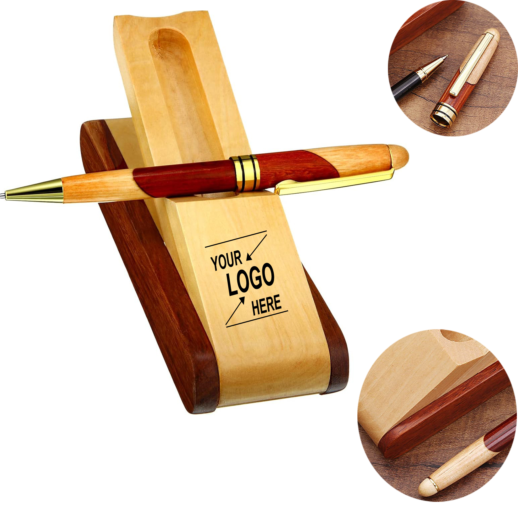 Eco-Friendly Bamboo Pen Set for School Supplies