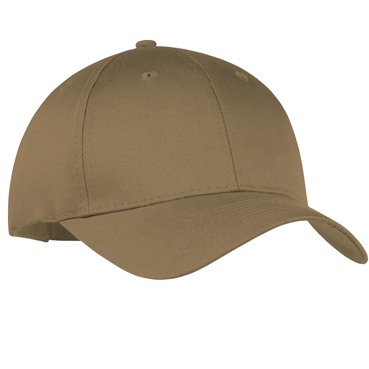 PORT & COMPANY SIX-PANEL TWILL CAP 8