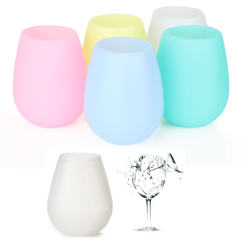 Silicone High-heeled Wine Glass 2