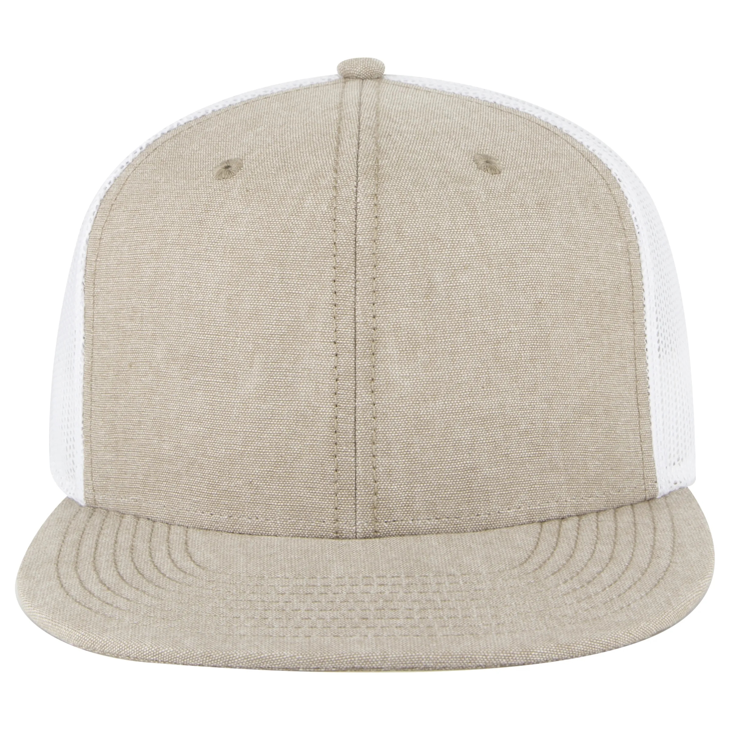 OTTO SNAP 6 PANEL MID PROFILE MESH BACK TRUCKER SNAPBACK HAT 7