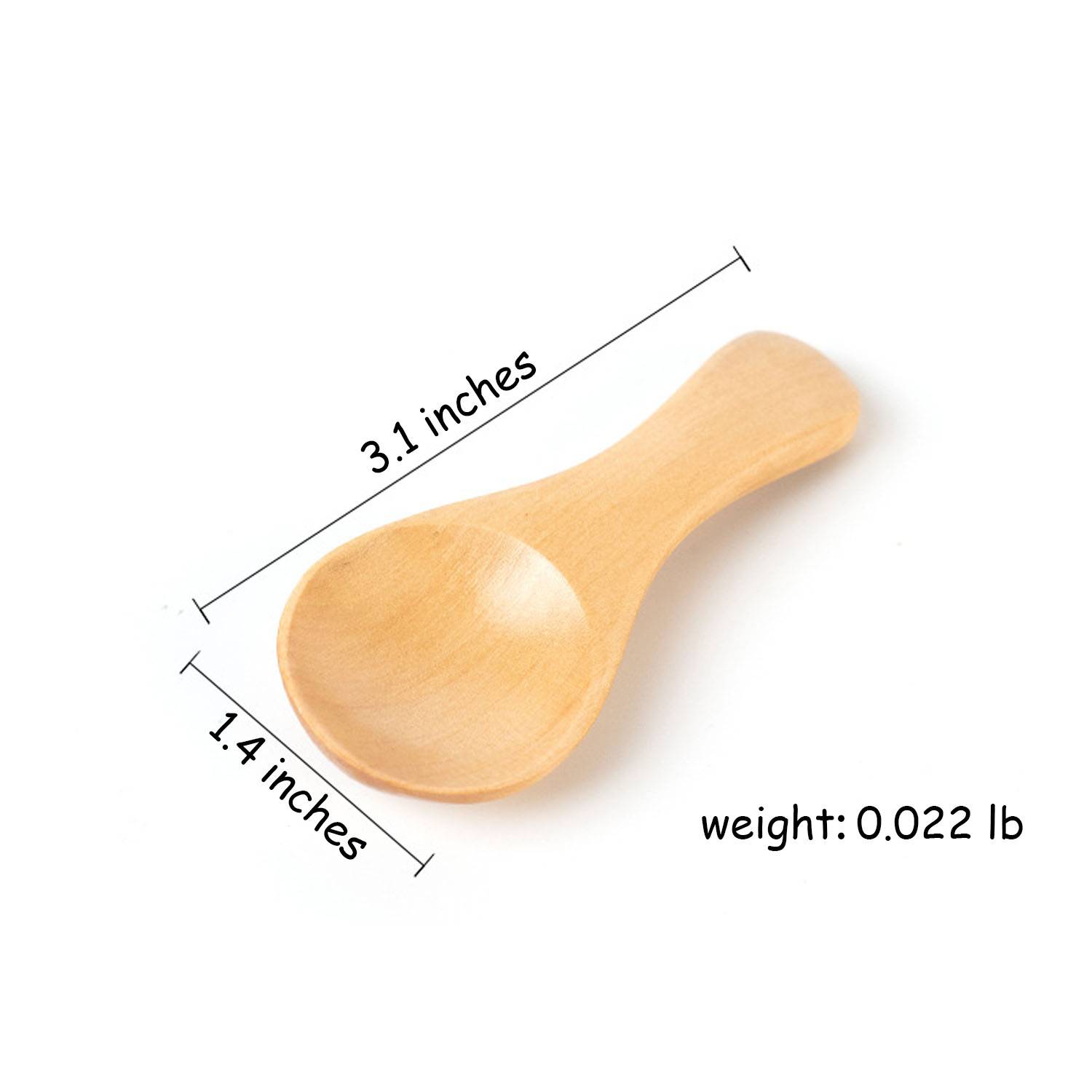 Japanese-Style Beechwood Mini Spoon 6