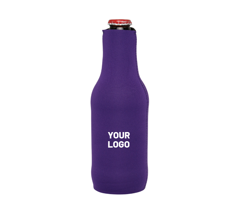 Zippered Neoprene Bottle Cooler 9