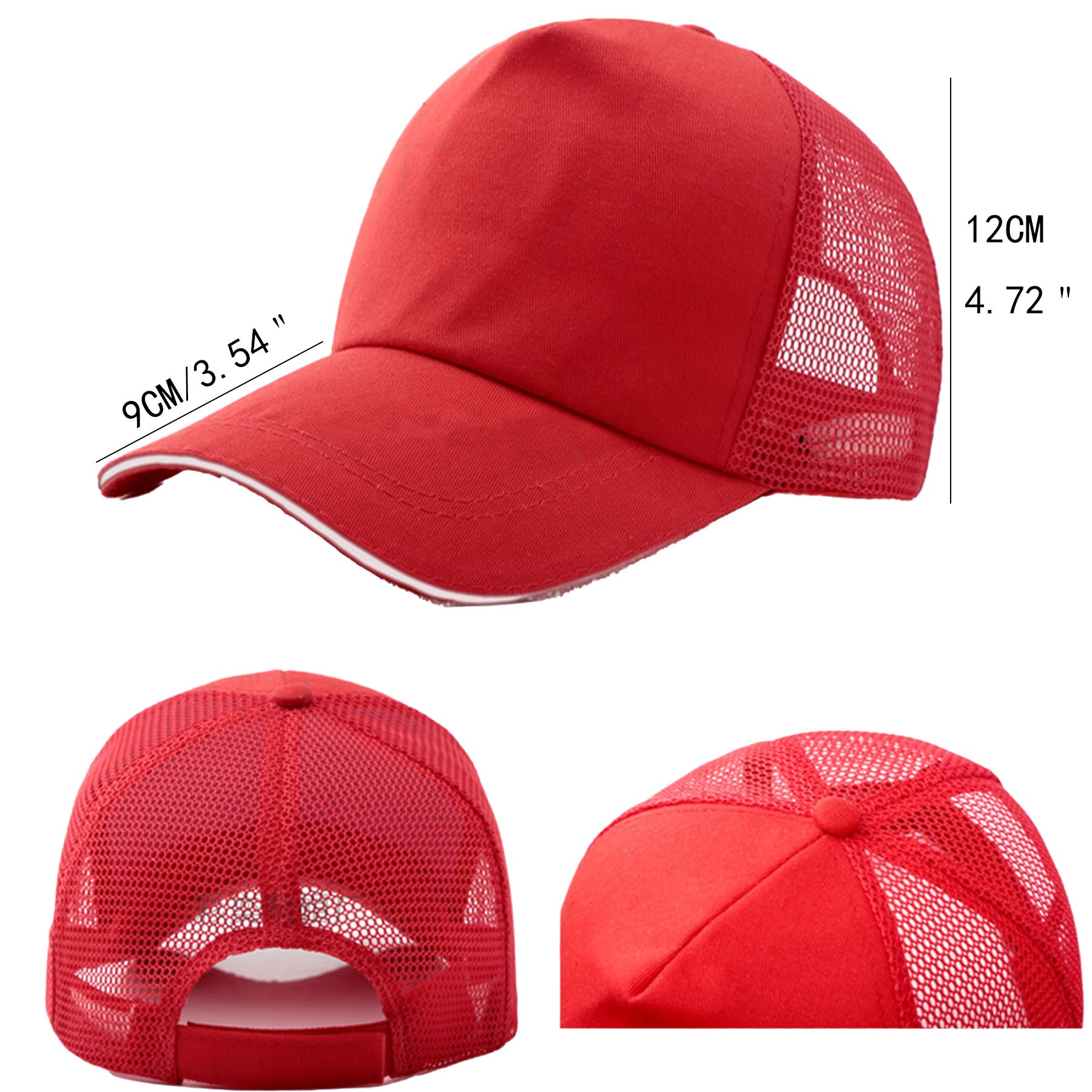 Canvas Mesh-Back Hat 2