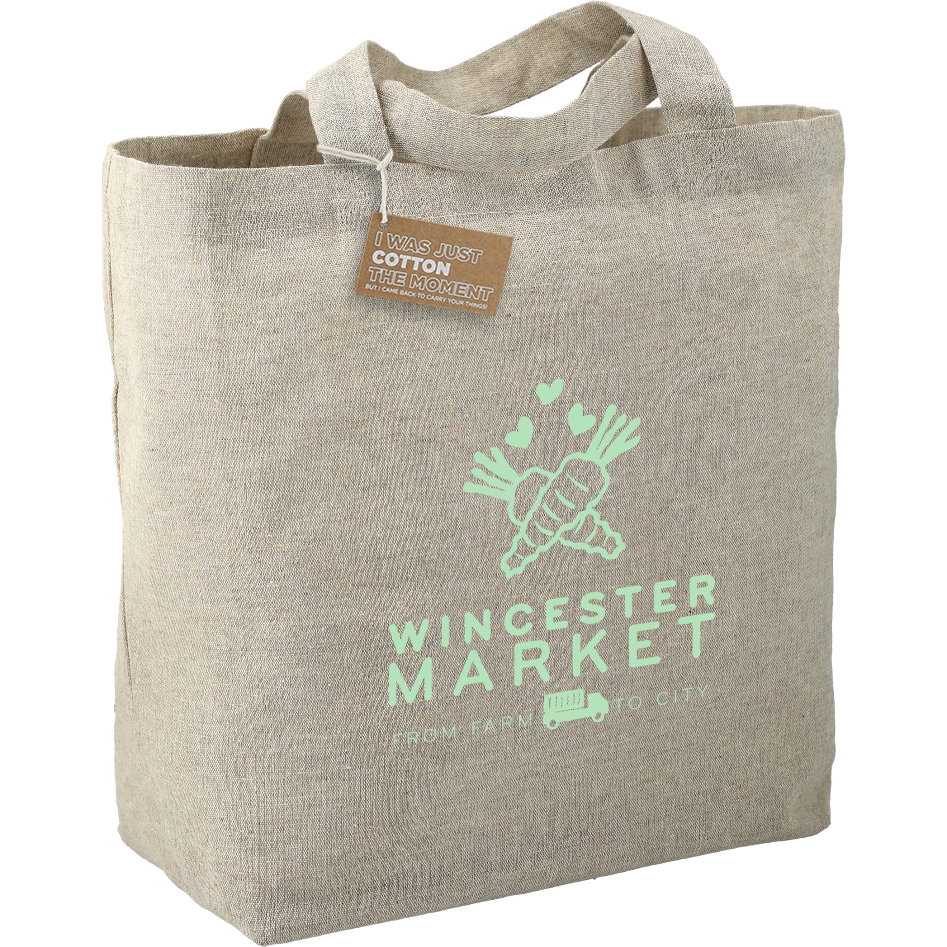 Recycled 5oz Cotton Twill Grocery Tote 113