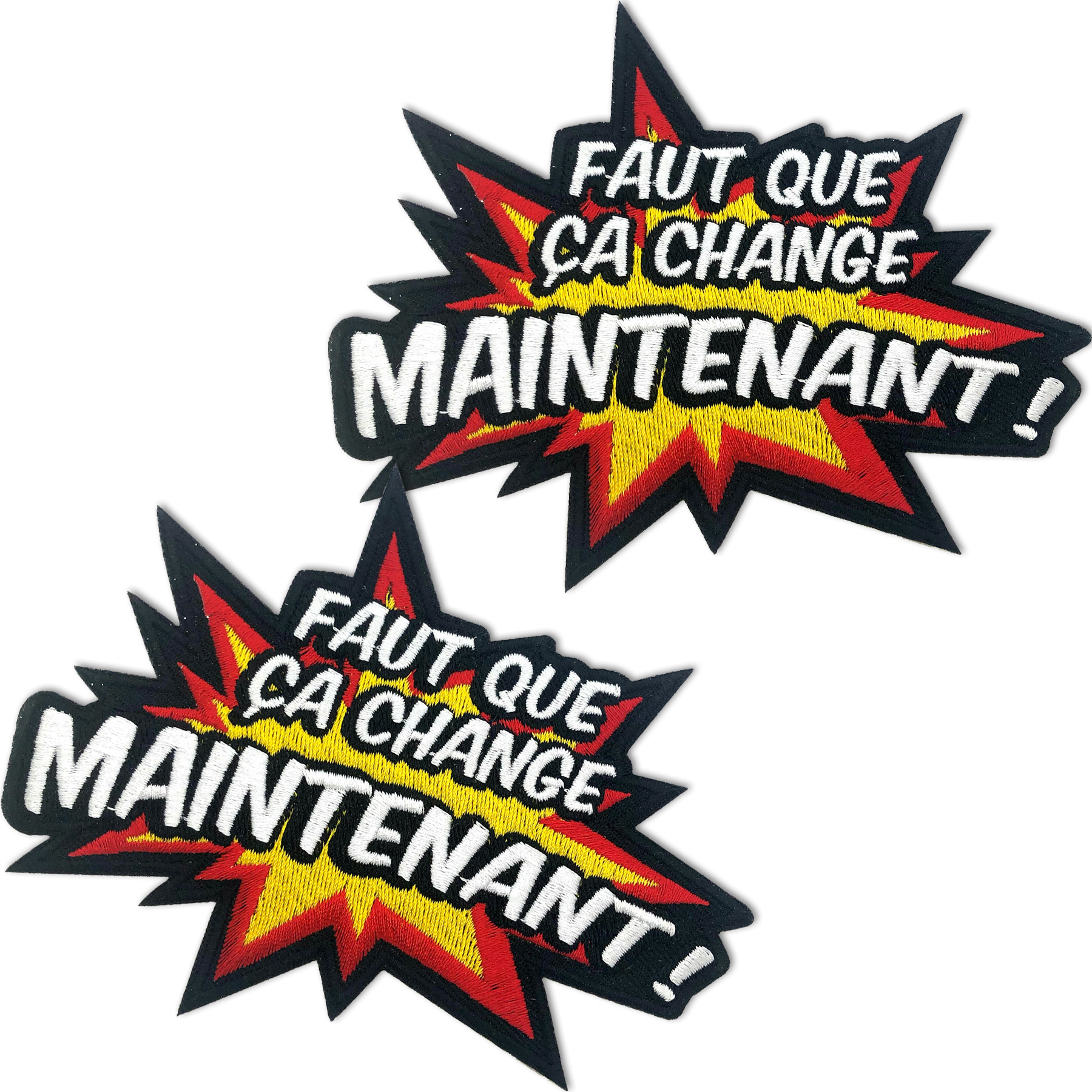 Embroidered Patch: 3.5"