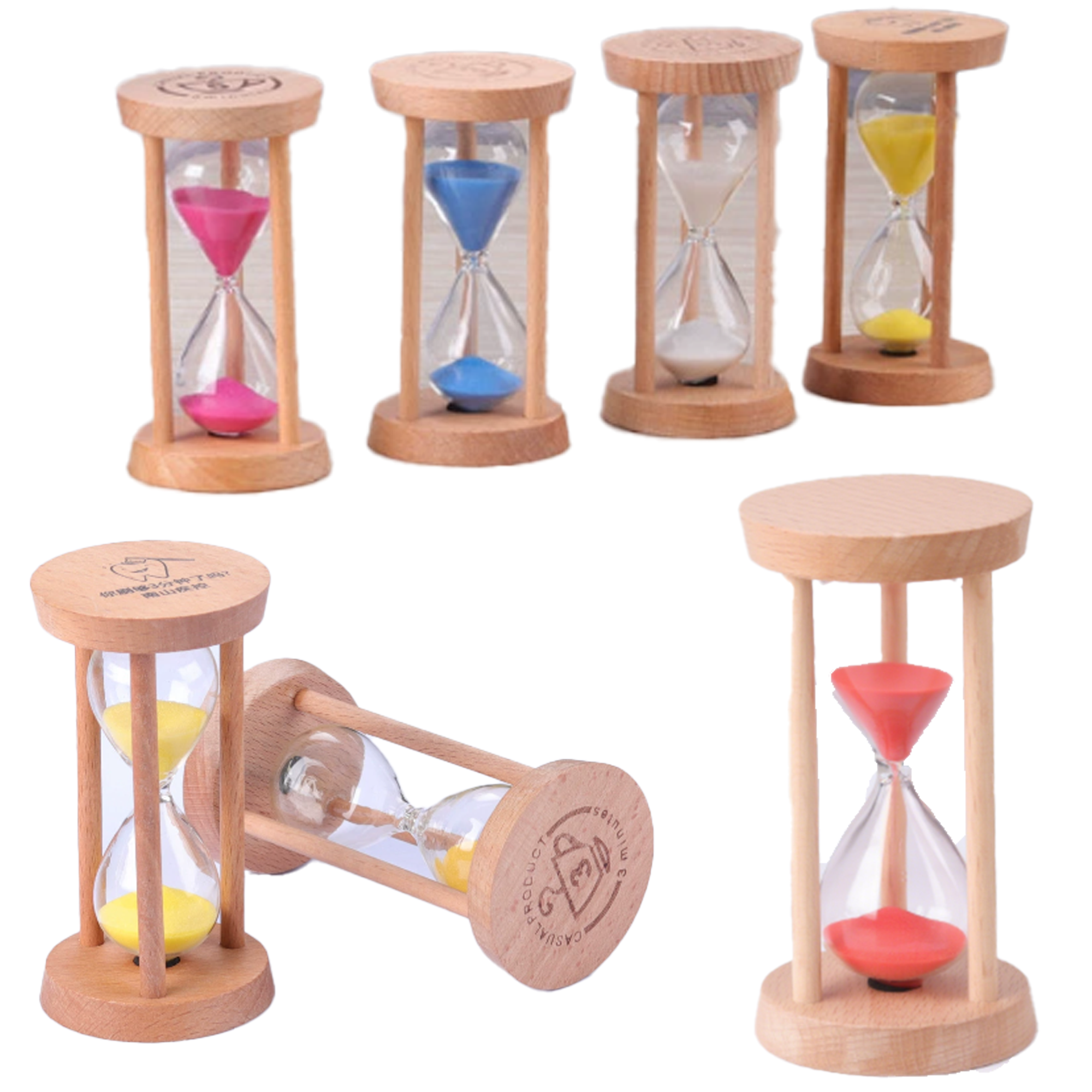 3-Minute Wooden Hourglass Craft 2