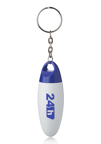 Dallas Plastic Pill Bottle Keychains 2