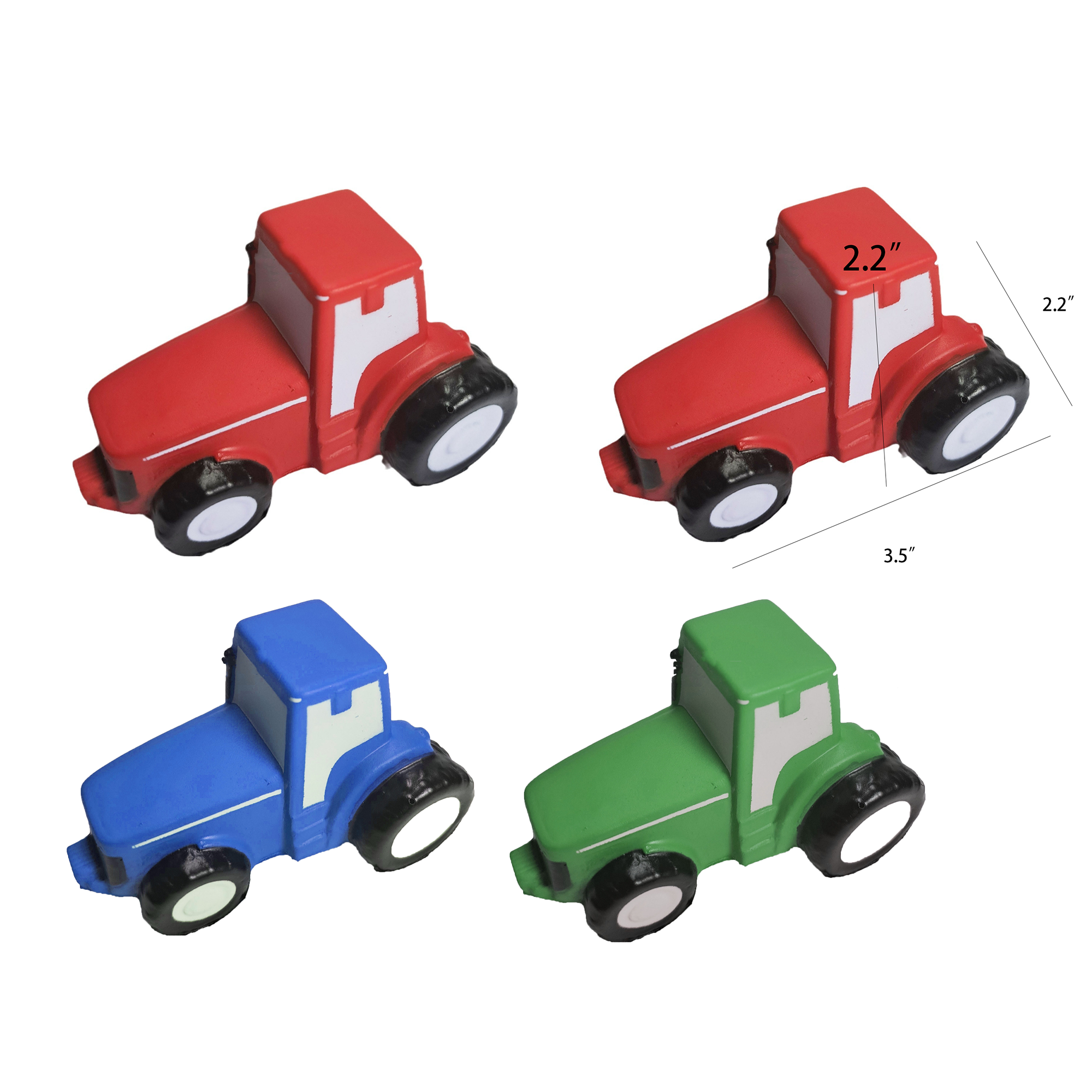 PU Foam Tractor Stress Toy 3