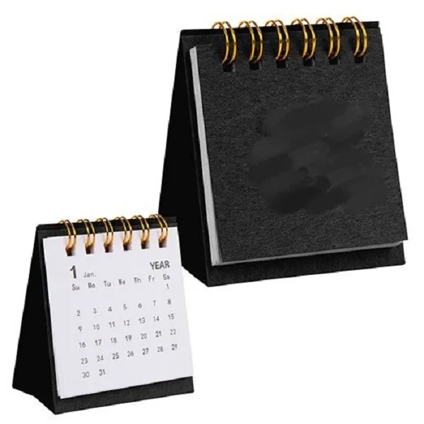 Kraft Paper Mini Desk Calendar 3