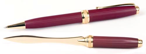 Inluxus Ball Point Pen and Letter Opener Set