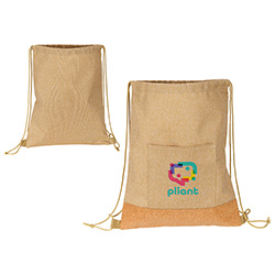 Carina RPET & Cork Drawstring Backpack 6