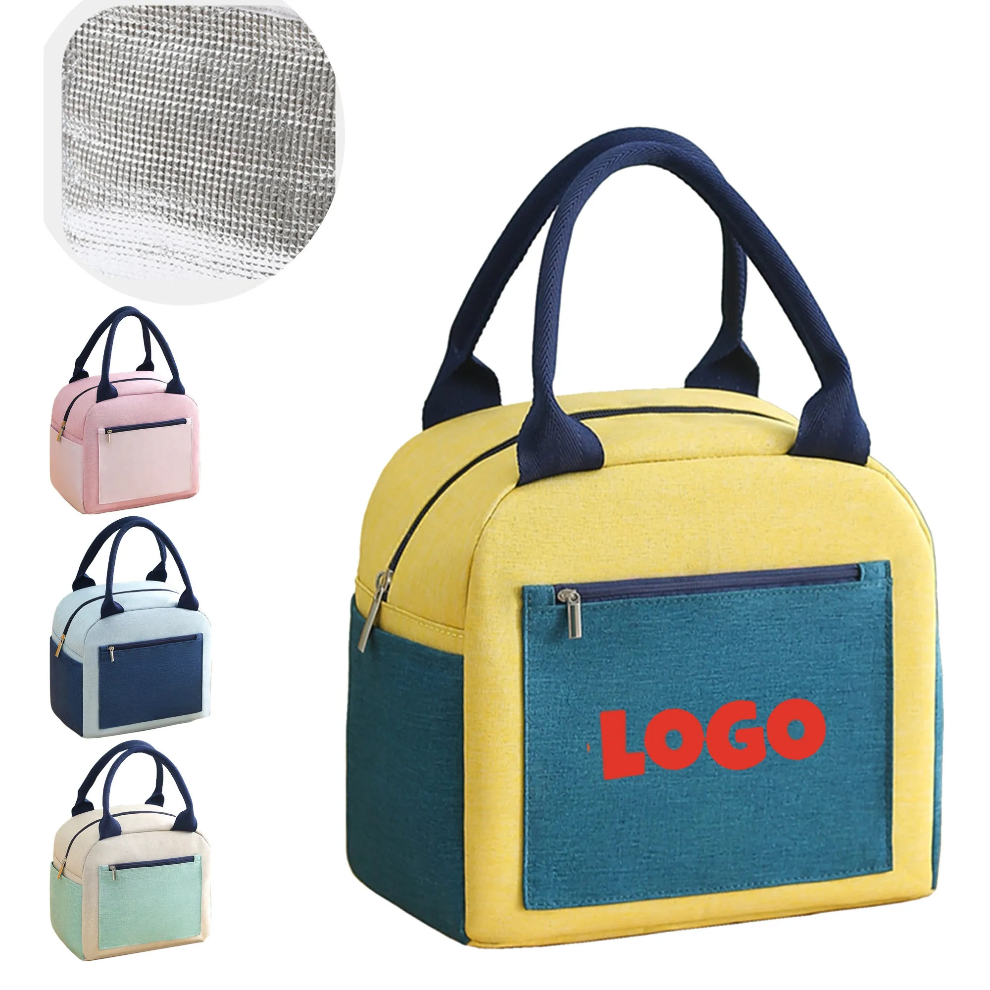 Insulated Lunch Tote Bag With Handle 4