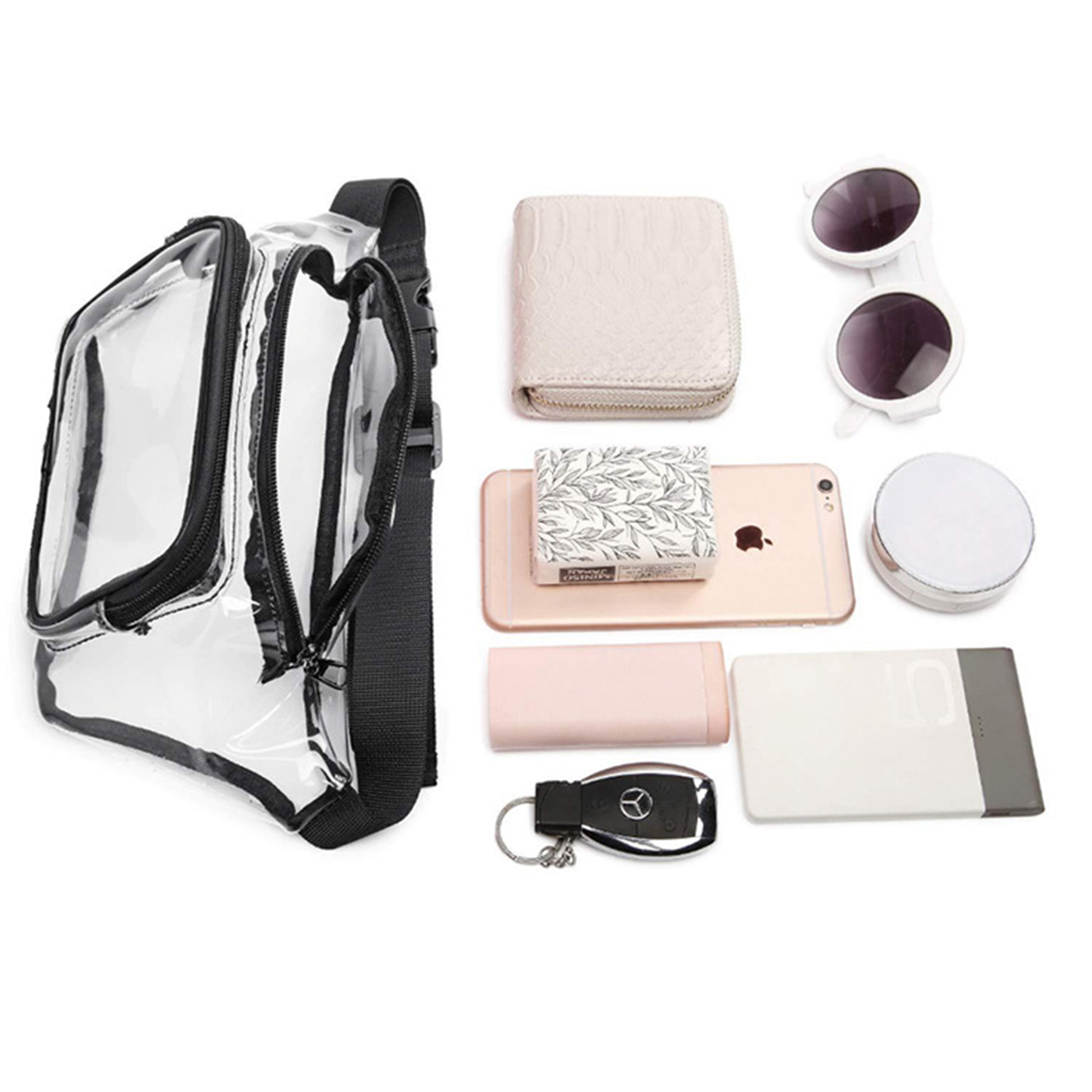Waterproof Clear PVC Fanny Pack 3