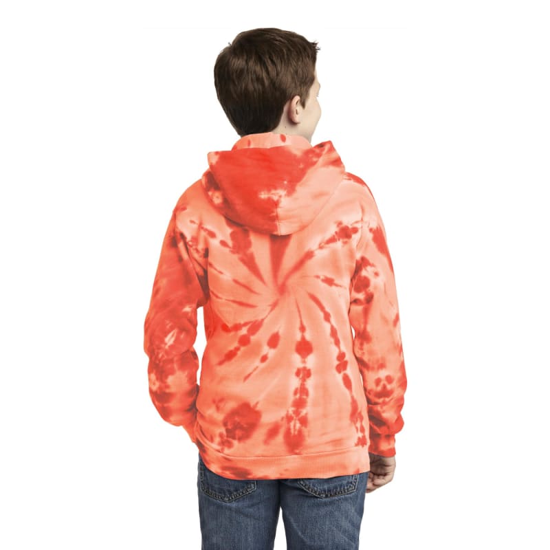 Port & Company Youth Tie-Dye Pullover Hooded Sweatshirt. 37