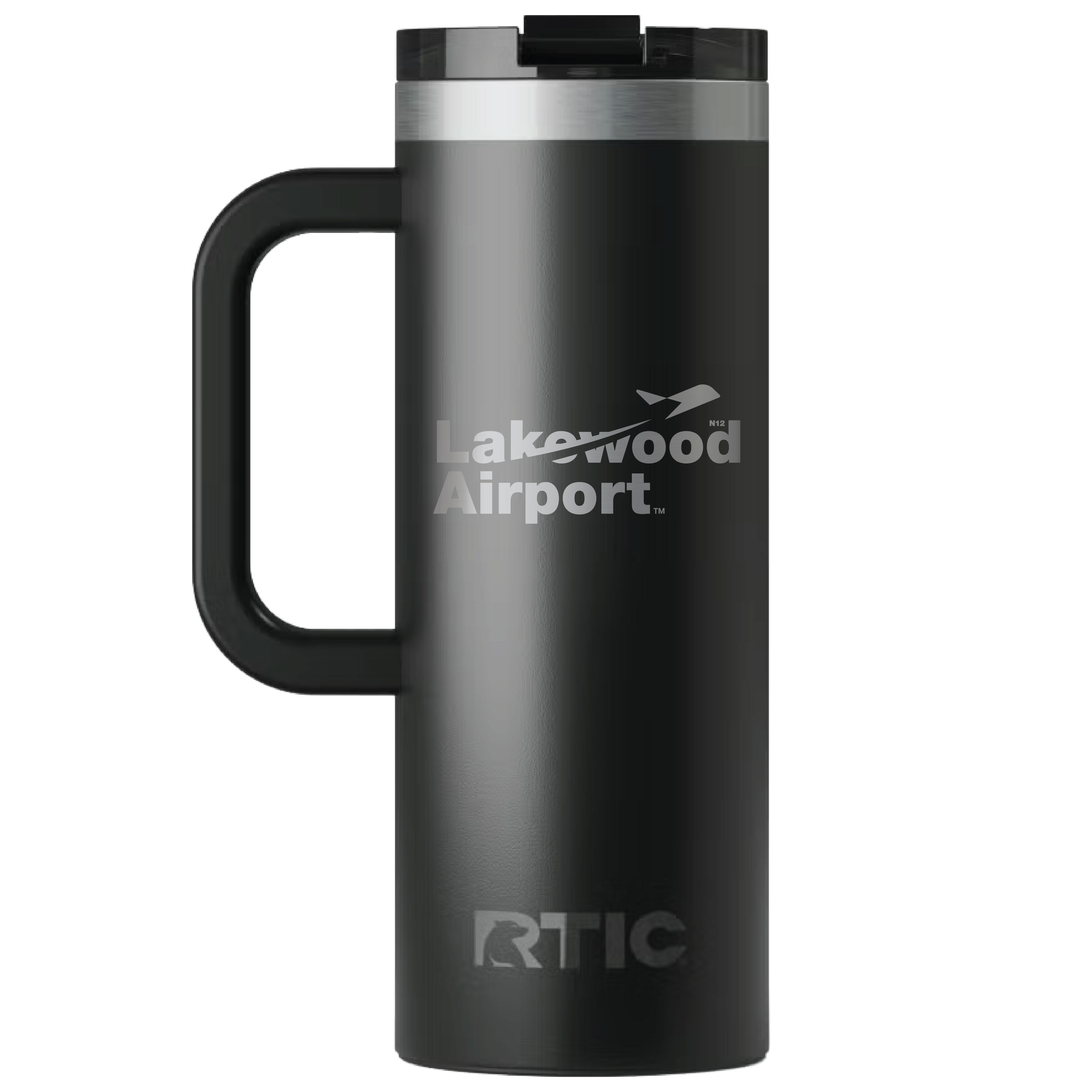 RTIC 20oz Ringed Stainless Steel Ceramic Lined Travel Mug 30