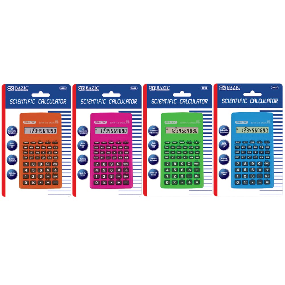 Scientific Calculators - 10 Digits 56 Function Auto Off 2