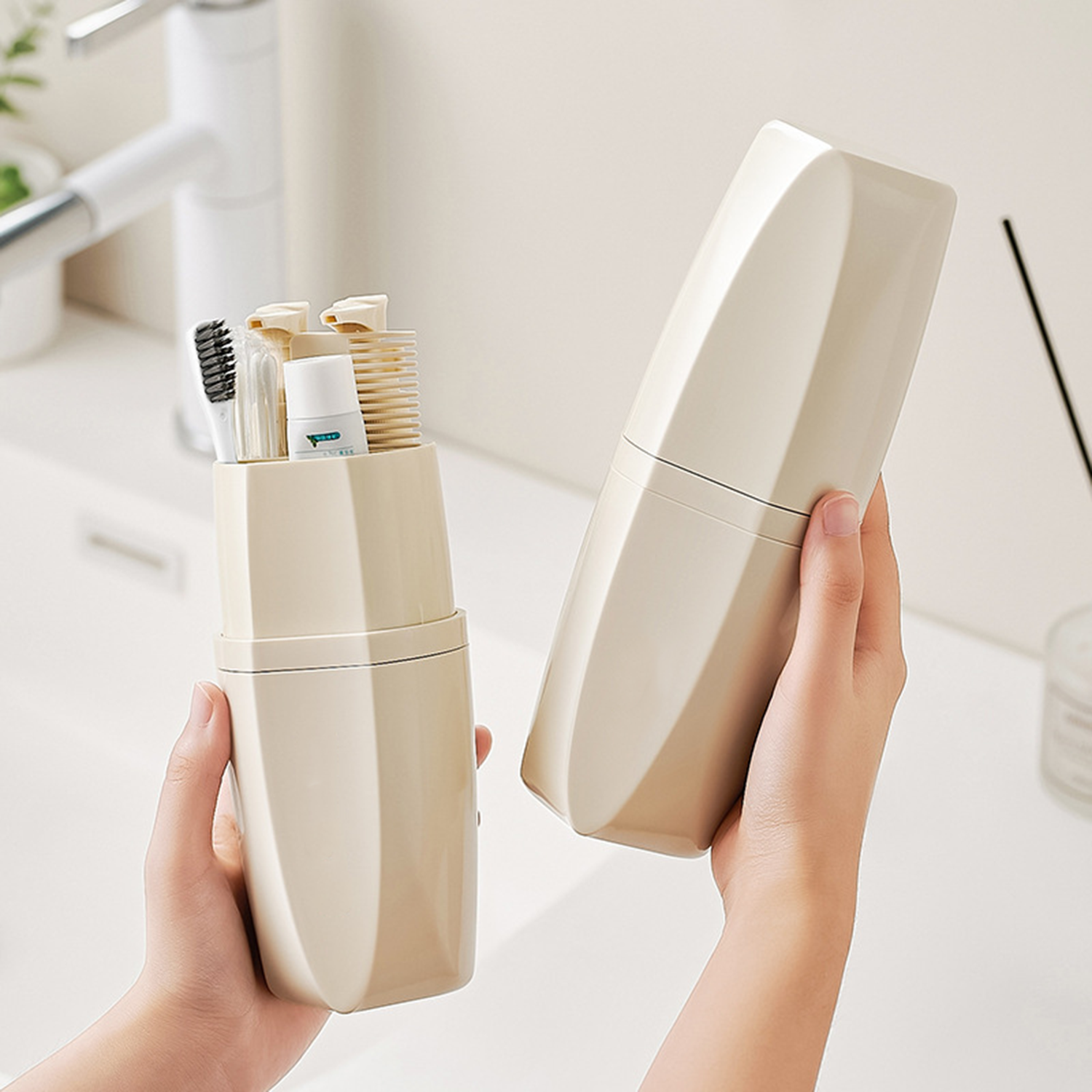 Compact Toothbrush Travel Kit 5