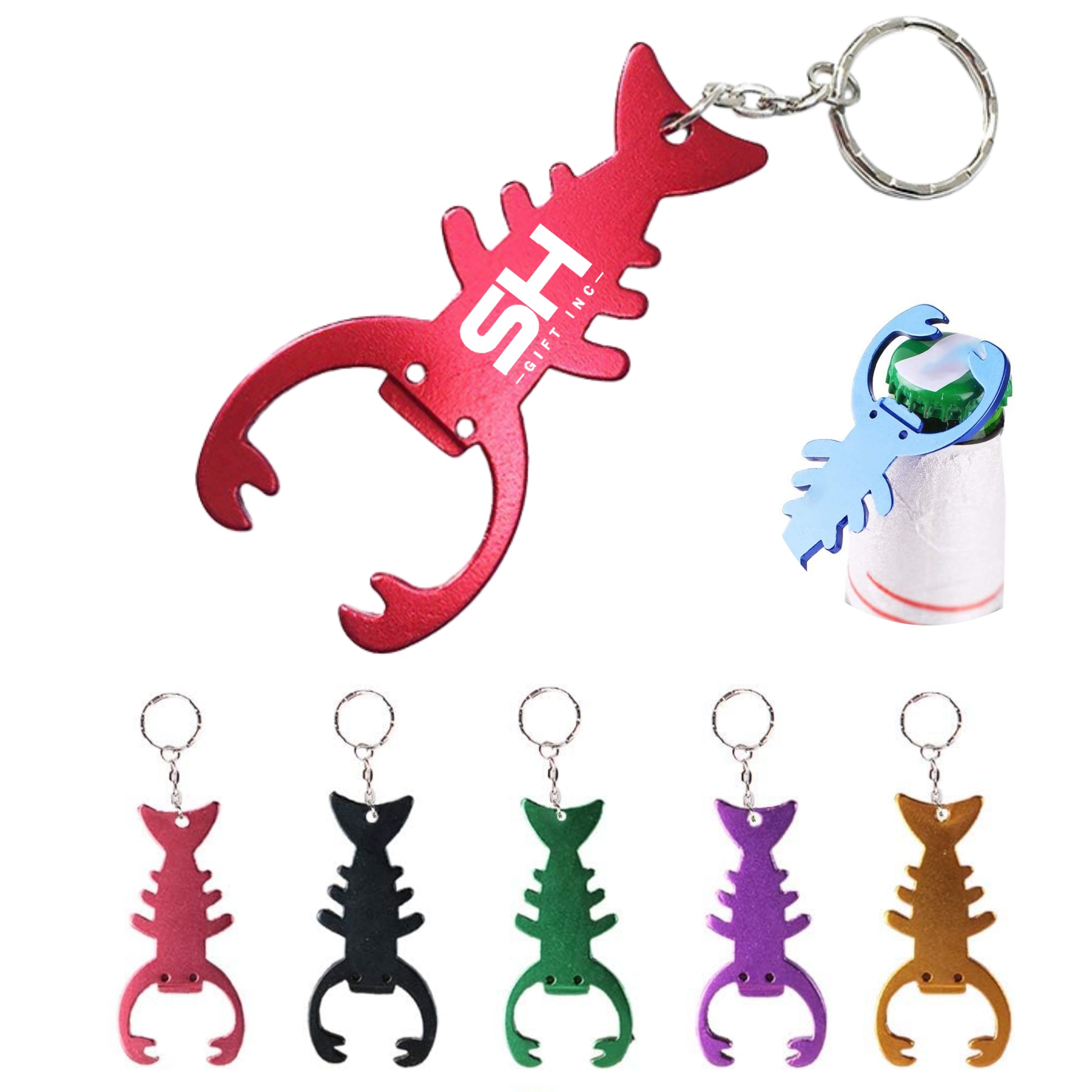Lobster Bottle Opener Keychain 3