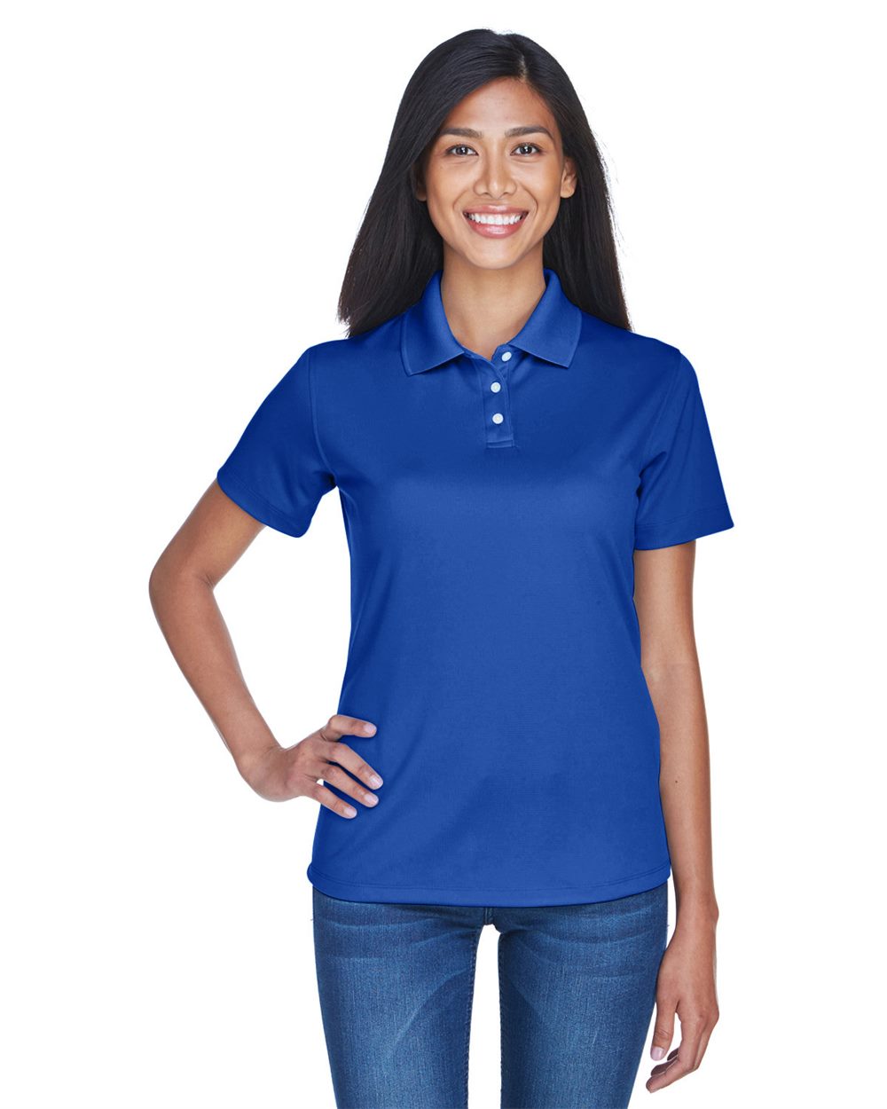 Women's Cool & Dry Stain-Release Performance Polo - 8445L 38