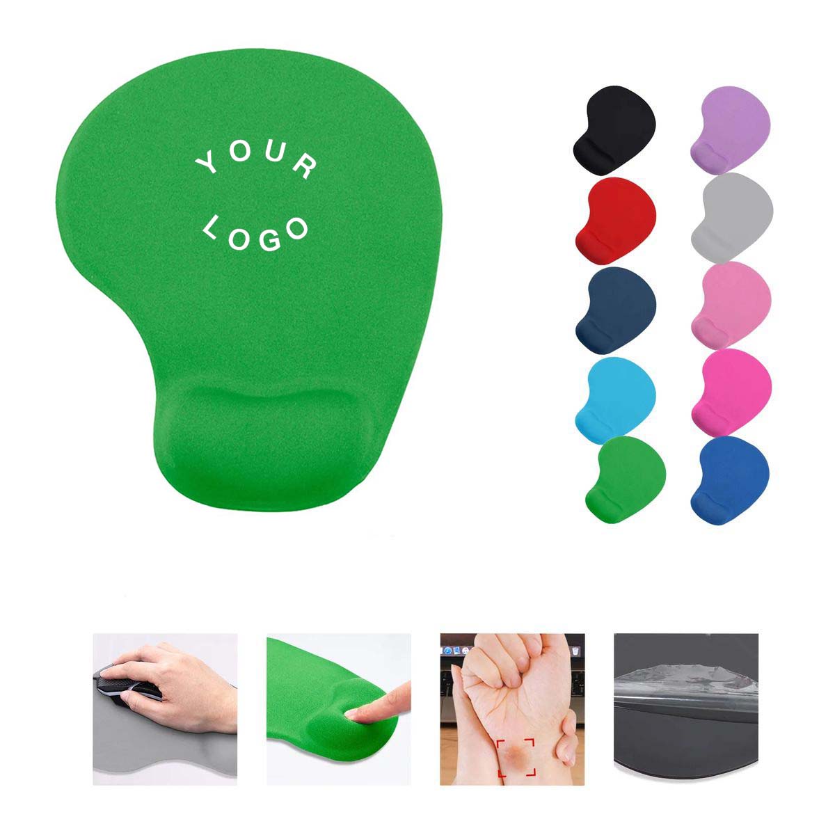 Silicone Gel Mouse Pad with Durable Anti Deformation Design 5