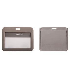 Plastic Portrait Lanyard Card Holder 4
