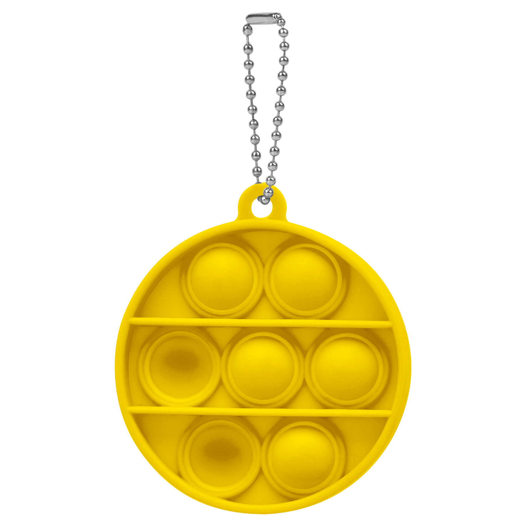 Round Mini Push Bubble Stress Relief Toy Keychain 23