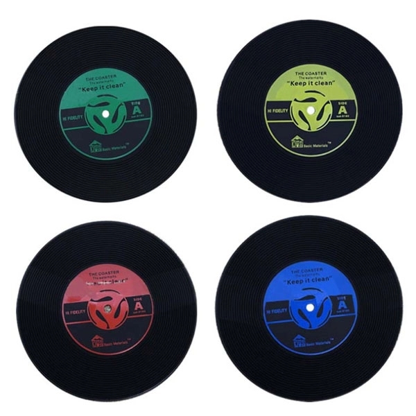 Vinyl Record Drink Coasters 2