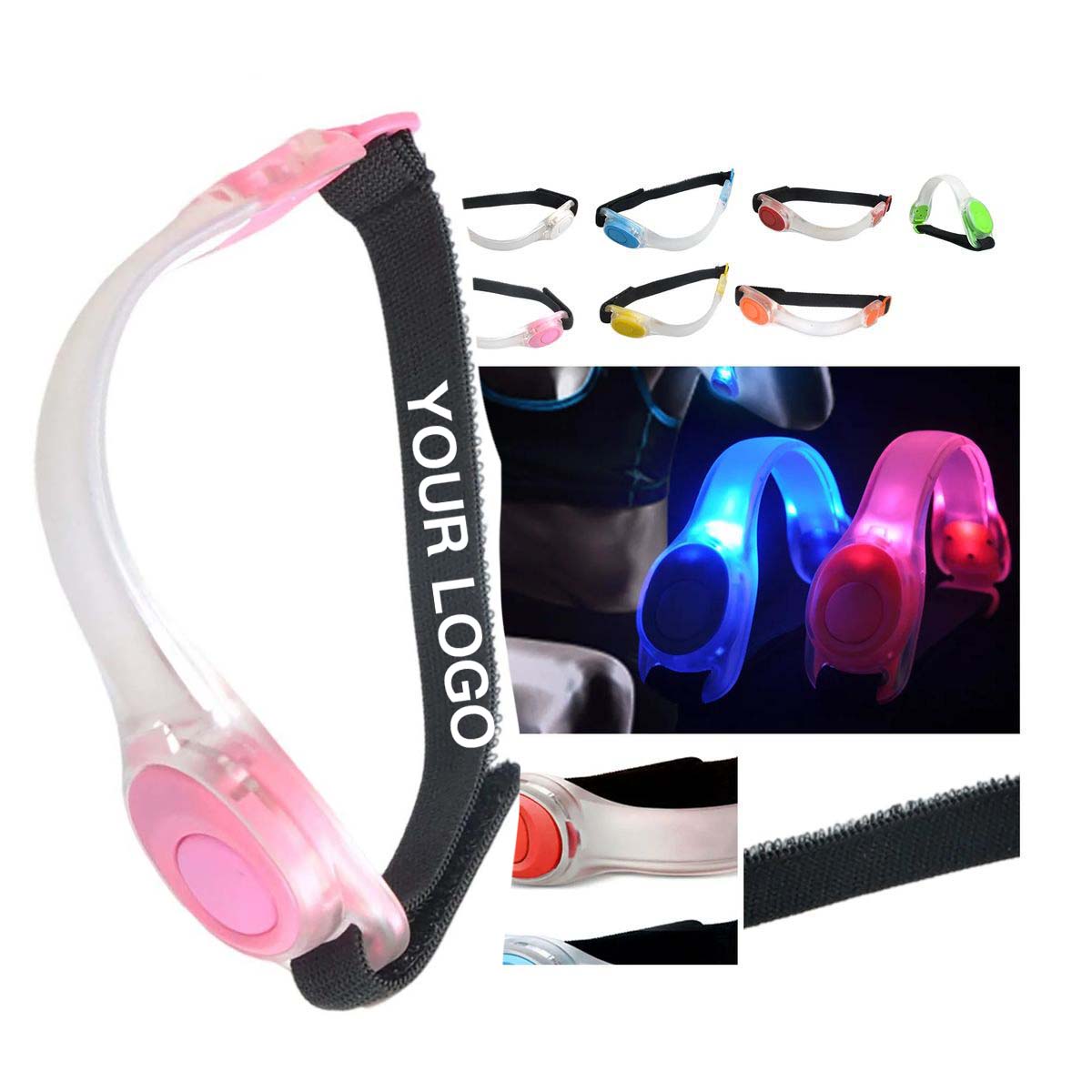 Flashing LED Safety Band for Jogging 4