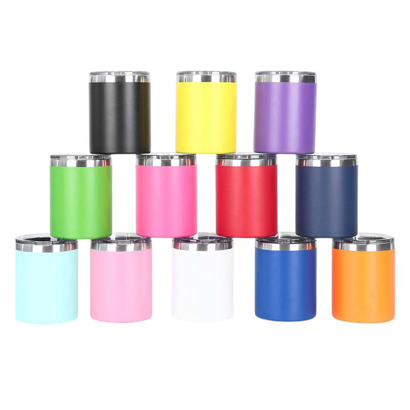 12 oz Stainless Steel Tumbler W/ Lid 8