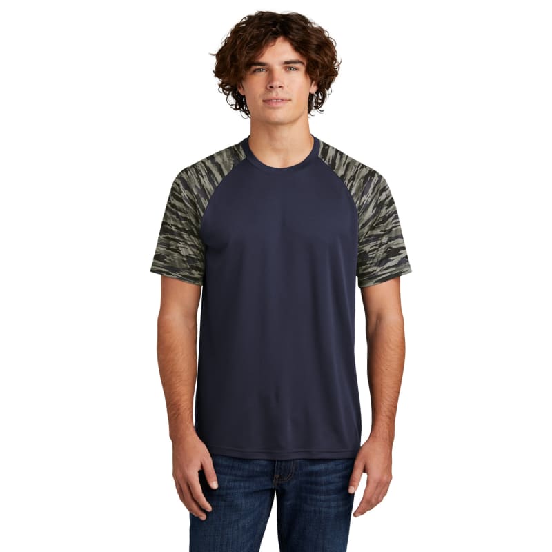 Sport-Tek Drift Camo Colorblock Tee 5