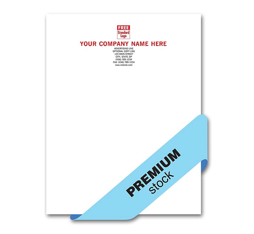 Letterhead, Premiere, 1 Or 2 Ink Colors 1
