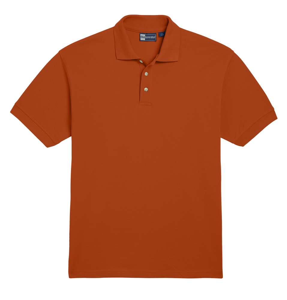 Men's Cotton Pique Polo 2