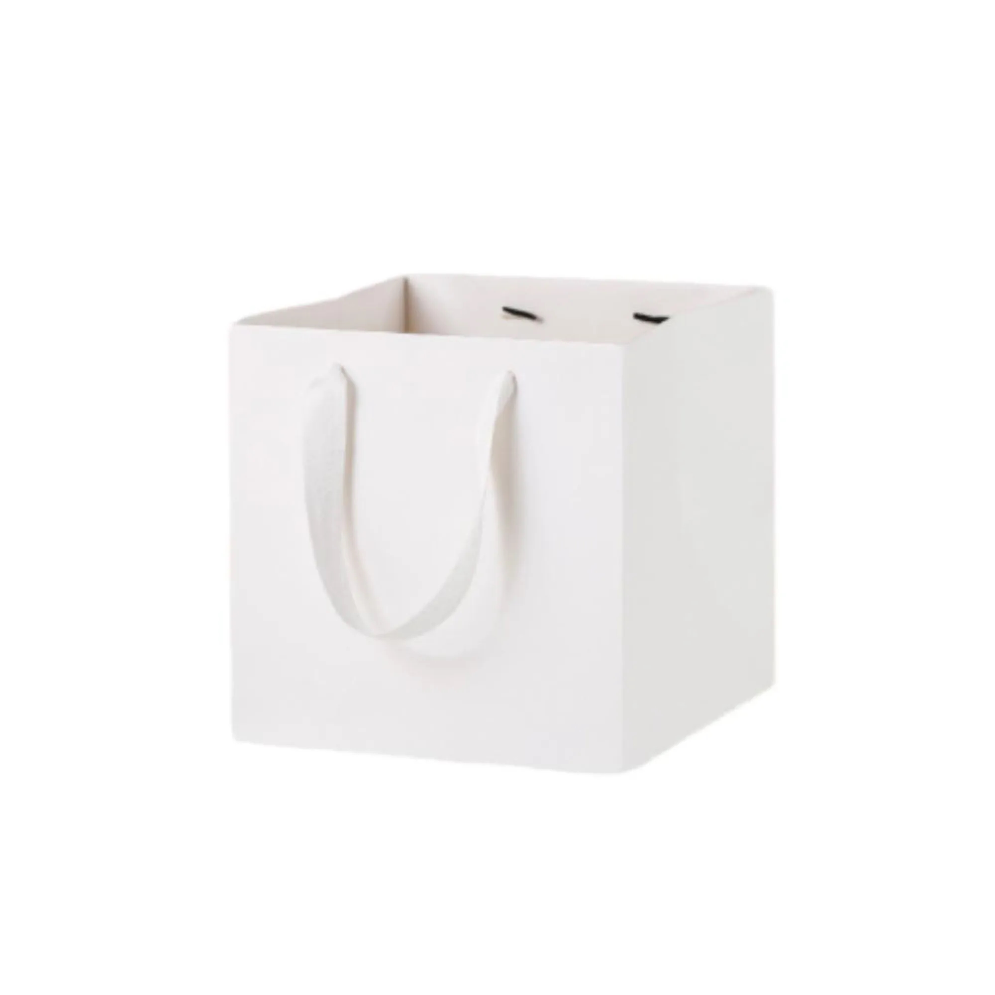 Square Kraft Paper Euro Tote Shopping Bag 9