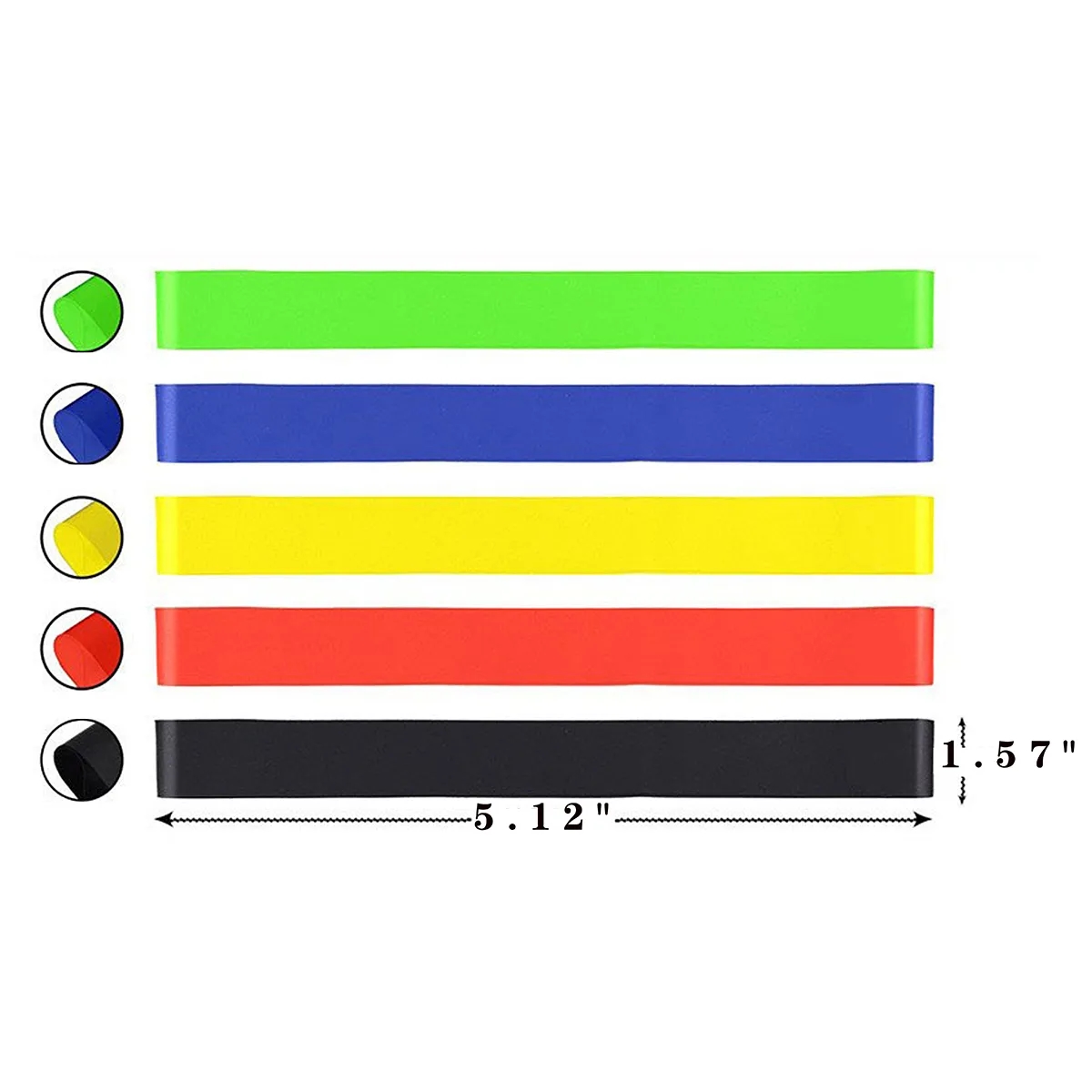 Exercise Training Resistance Bands 5