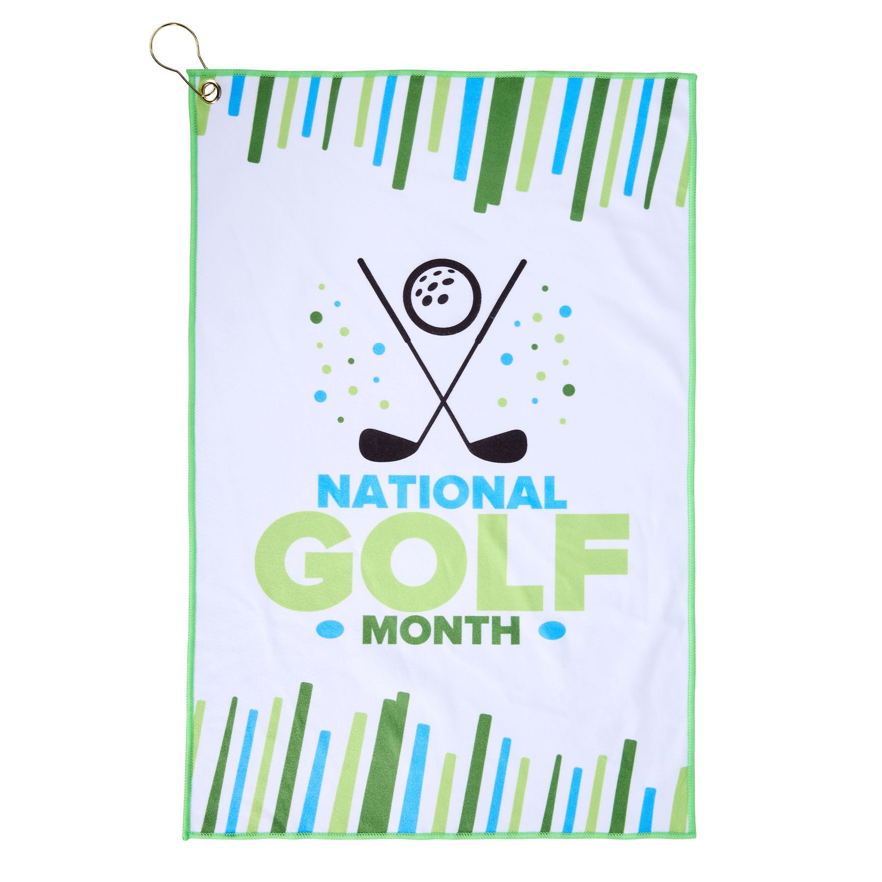 400GSM Full Color Microfiber Golf Towel 10