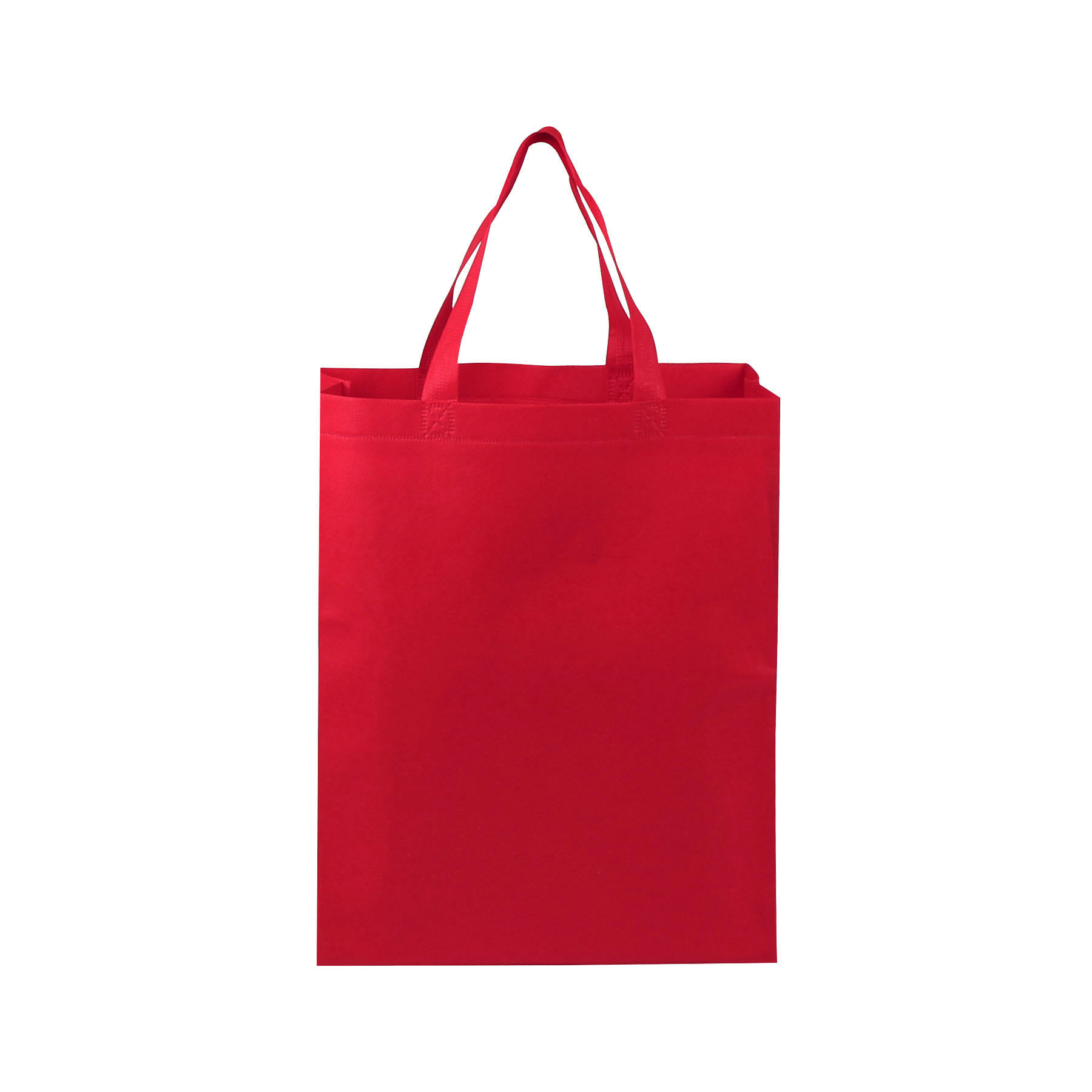 Heat Sealed Non-Woven Shopping Tote Bag(12" x 15" x 4") 12