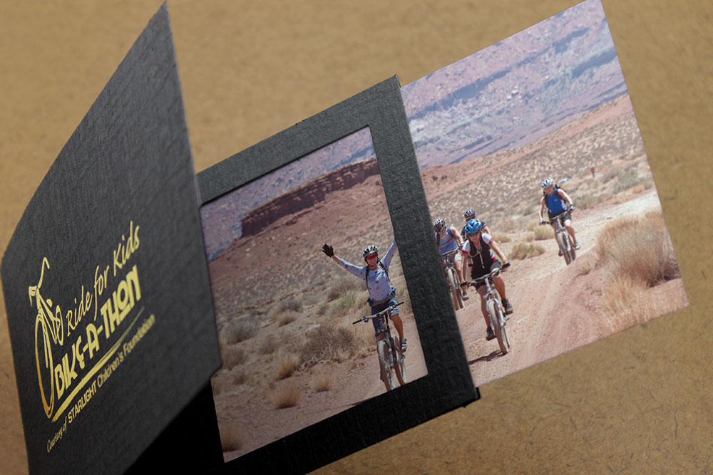 4" x 6" Black Photo Folders 1