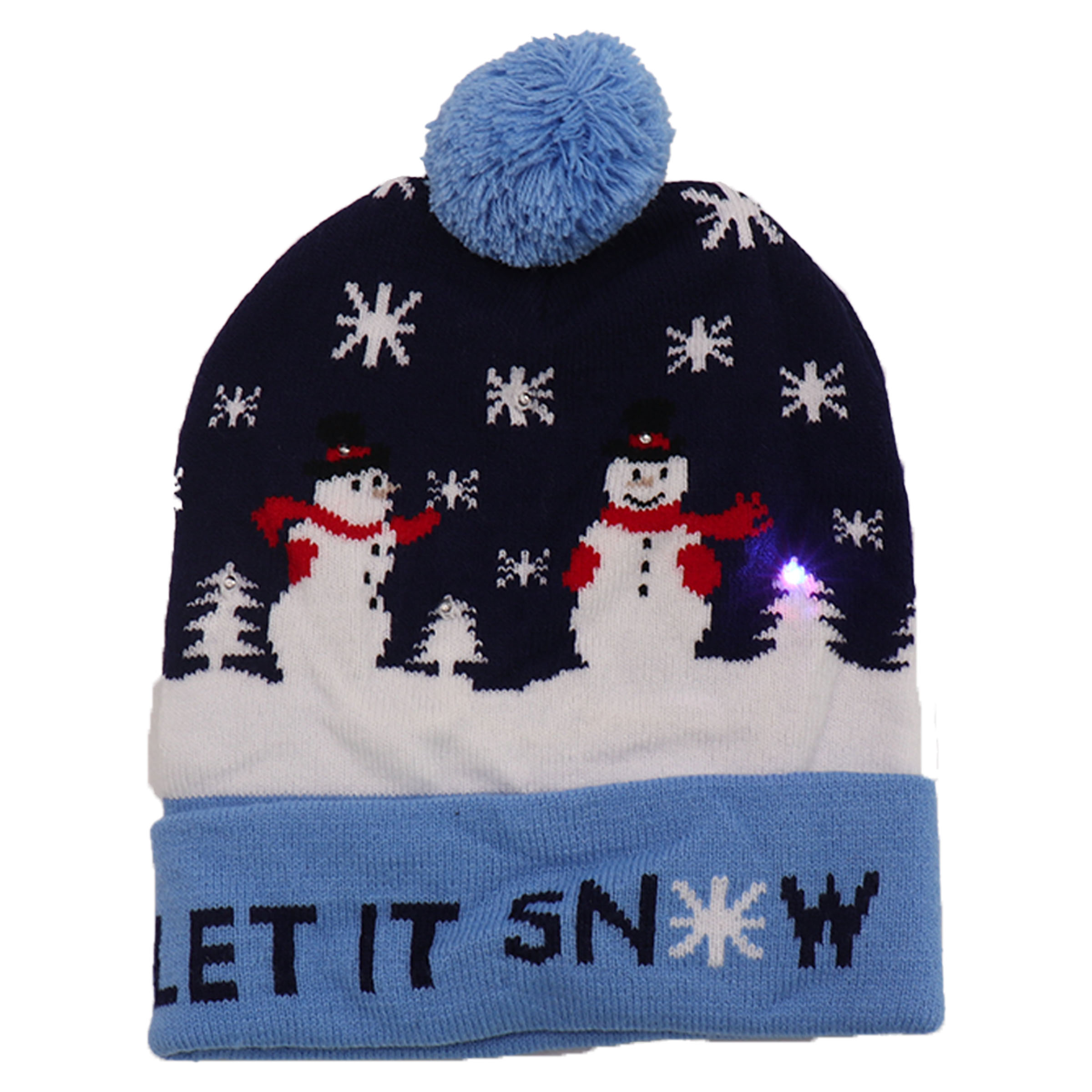 LED Light-Up Holiday Beanie 2
