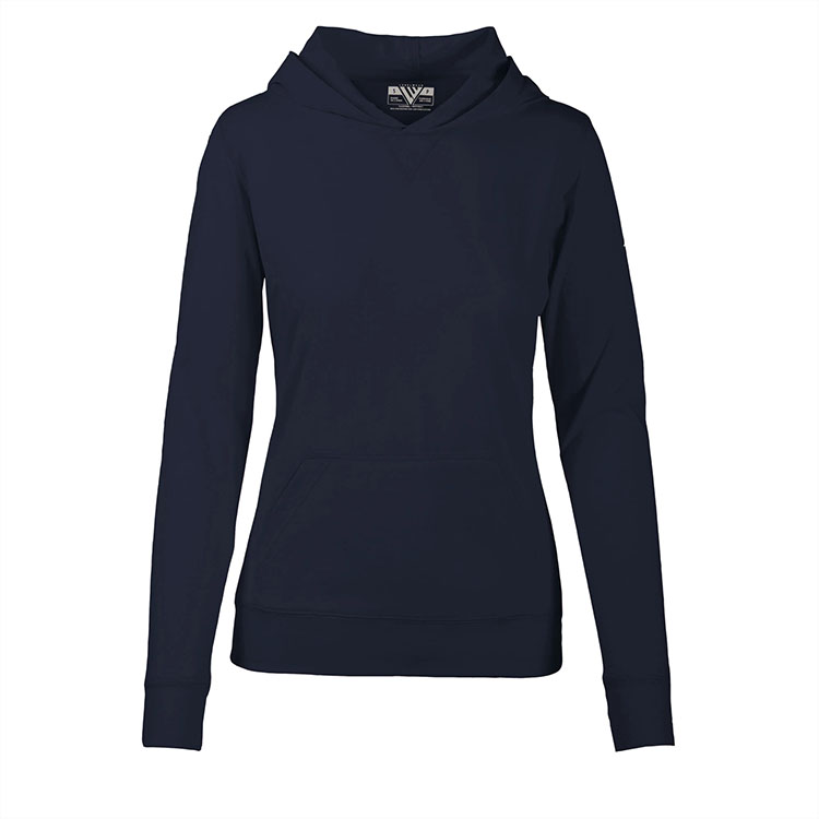Levelwear Ladies Recovery Long Sleeve Hooded Shirt, custom hoodie or sweatshirt with logo imprint 4