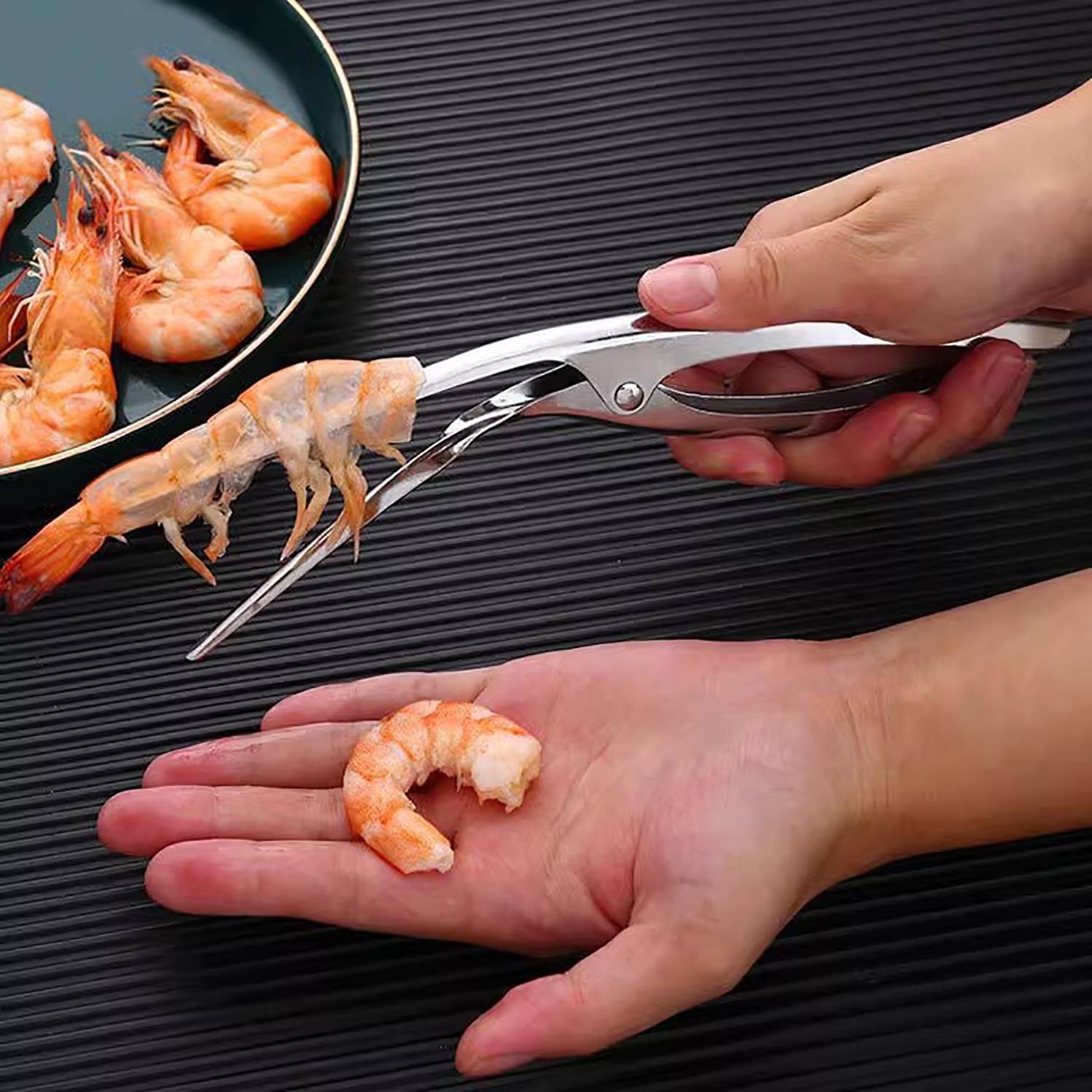 Stainless Steel Shrimp Deveiner Tool 4