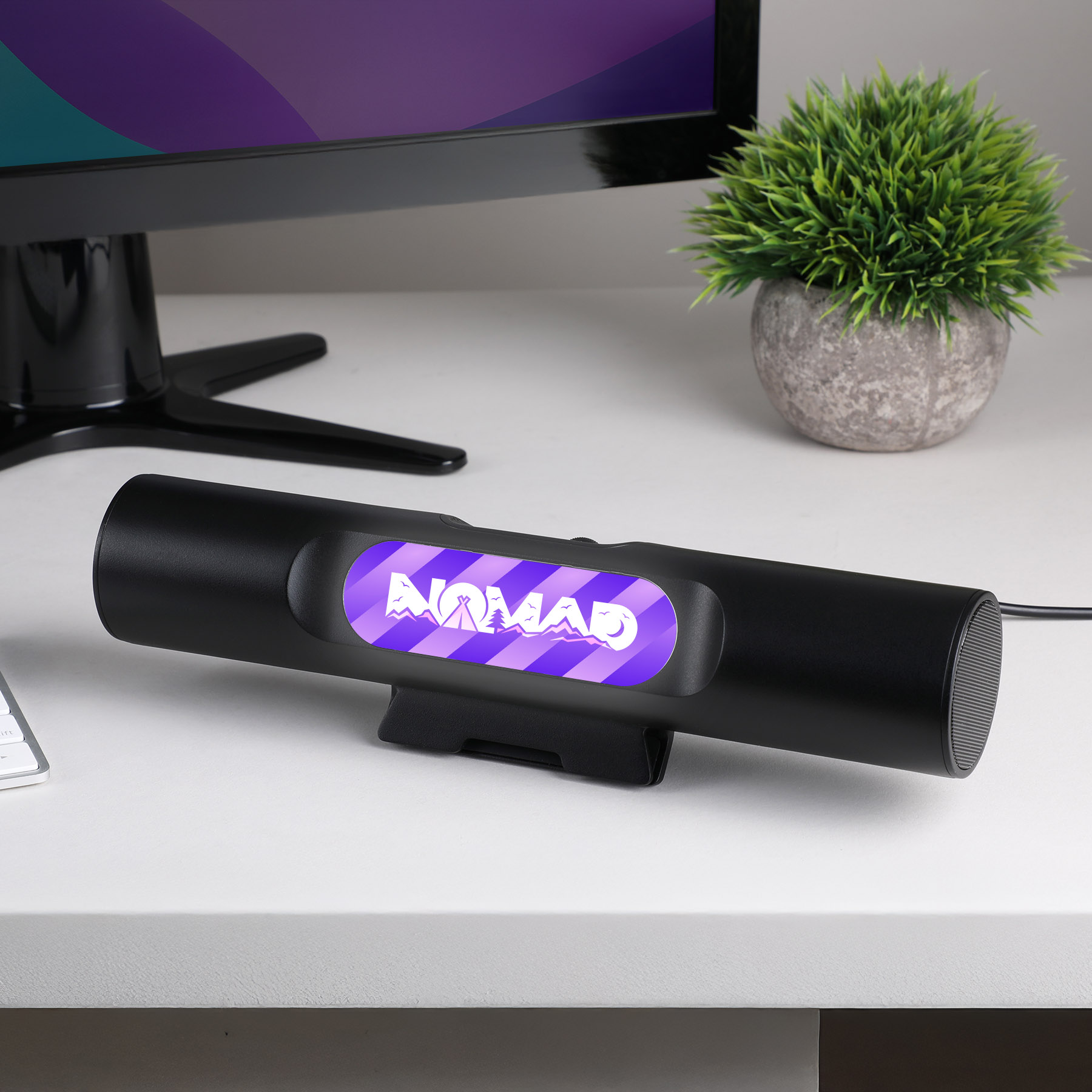 Sound Saber Clip On Wireless Monitor Speaker