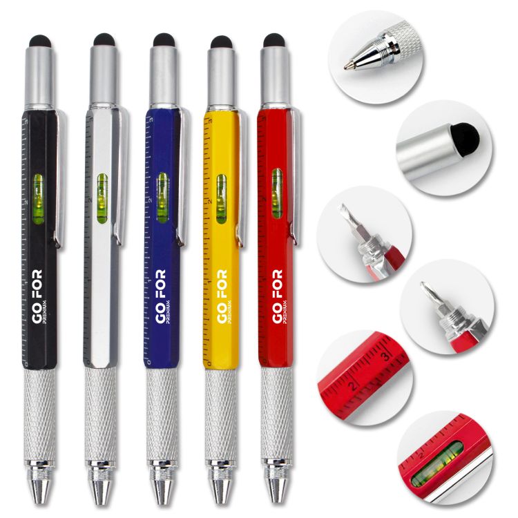 6-in-1 Multifunction Tactical Ballpoint Pen 1
