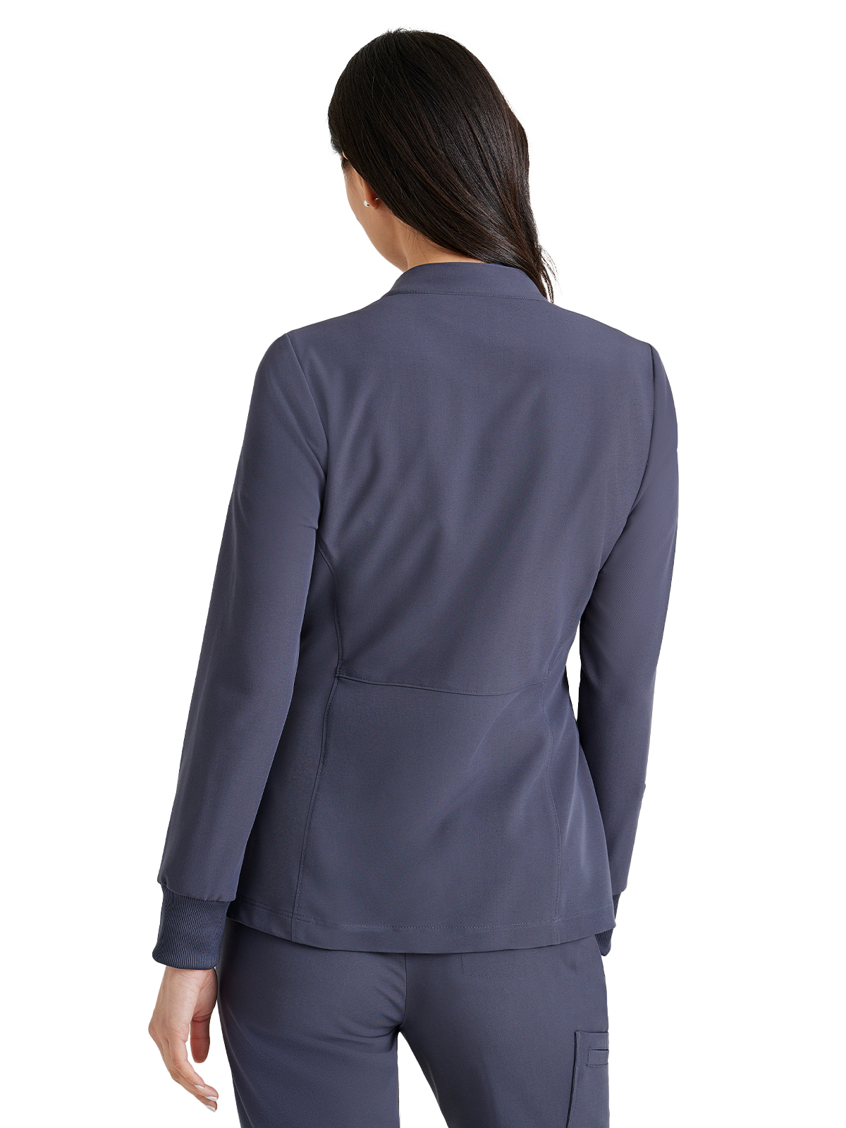 Barco Unify - Women's Three-Pocket Zip-Up Team Warm-Up Scrub Jacket 6