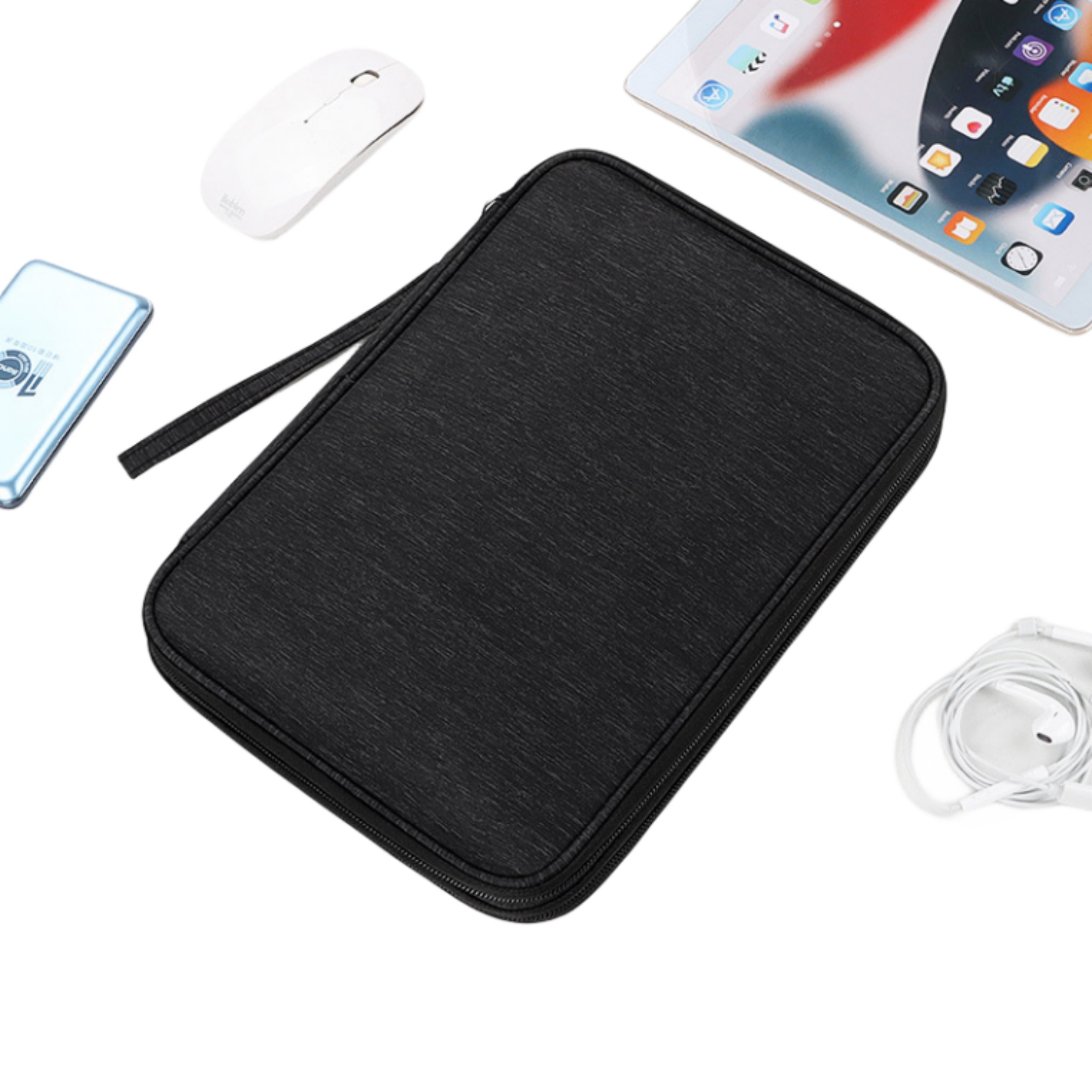 Double Layers Electronics Organizer Travel Case 6