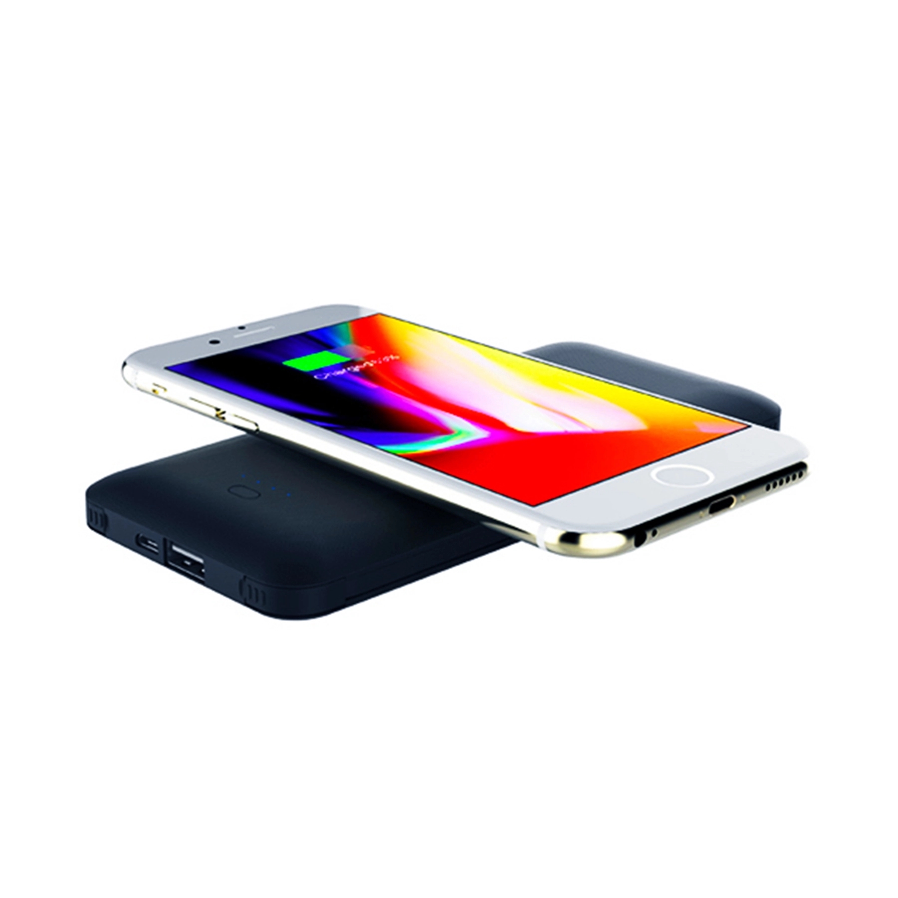 Wireless Charger Power Bank with Wall Plug-in and Cable 4