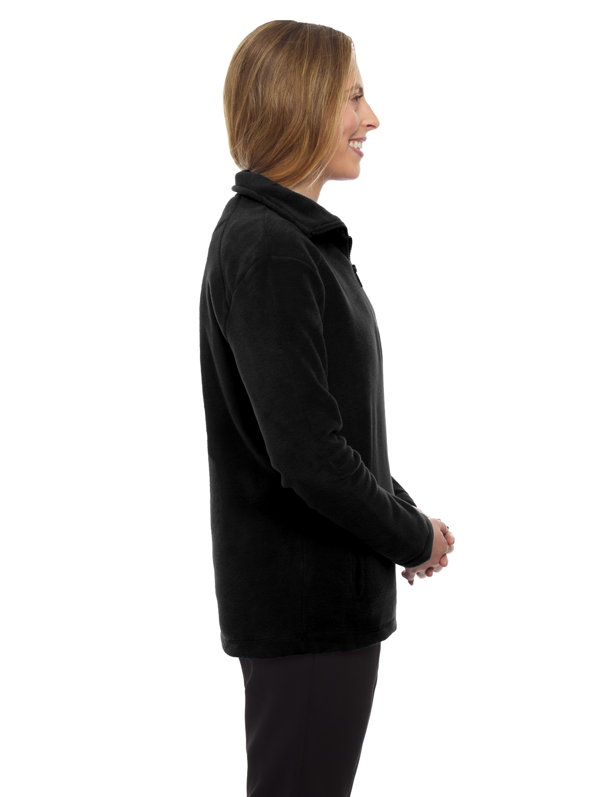 Blue Generation - Women's 2-Pocket Micro Fleece Full Zip Jacket 15