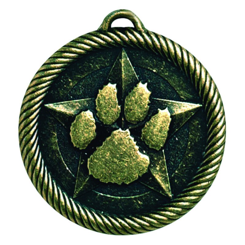 Paw Print Value Medal 2