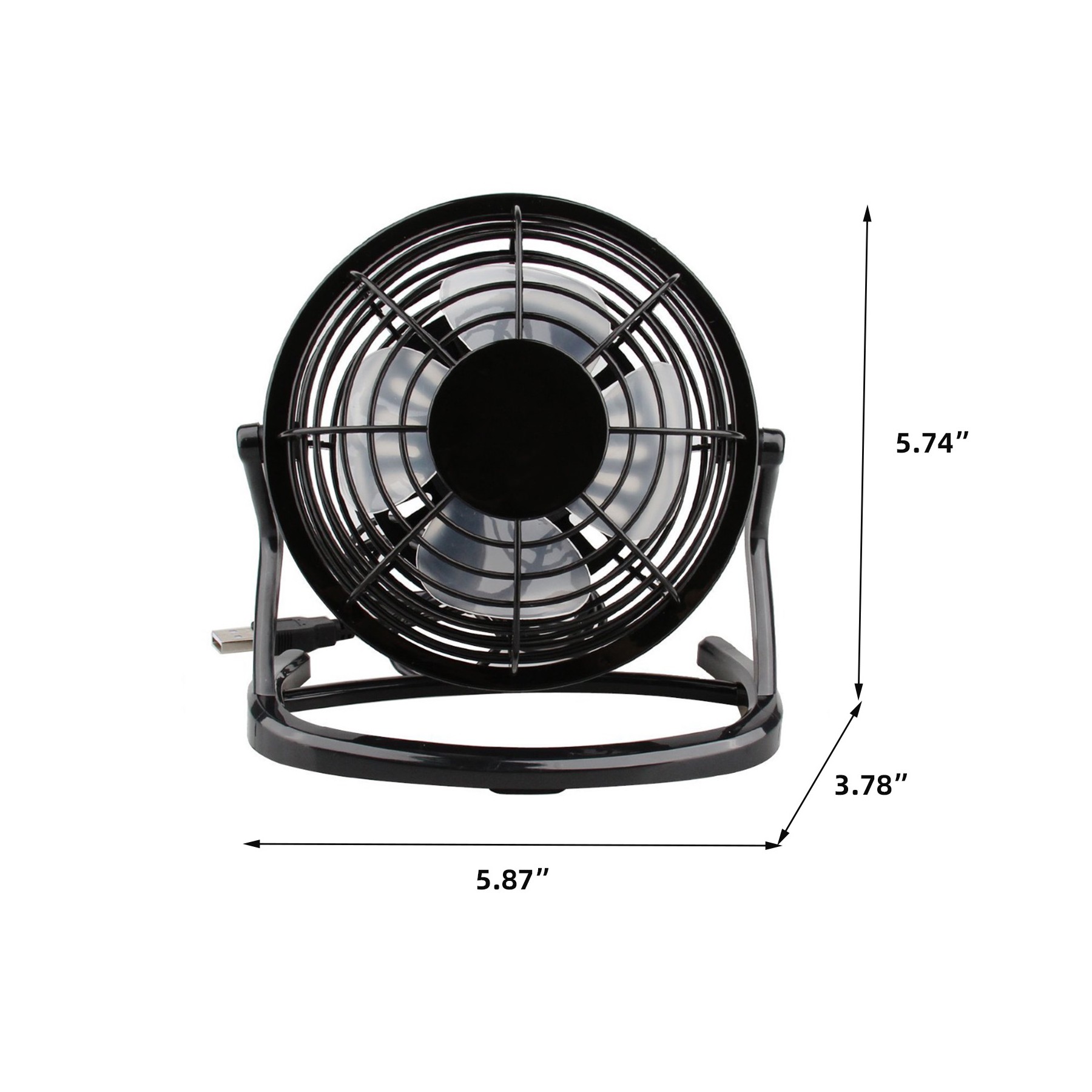 USB Mini Table Fan 2