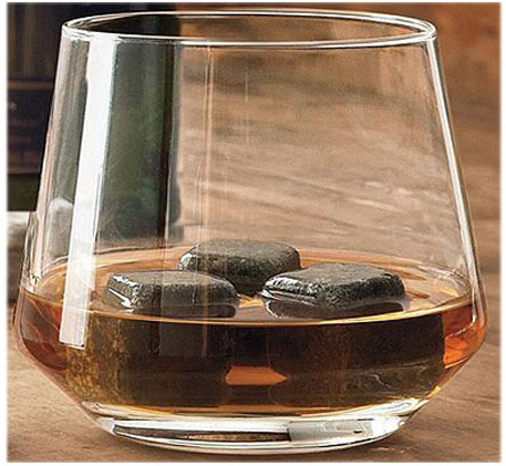 Pure Soft Stone Reusable Rocks for Whiskey Set 5