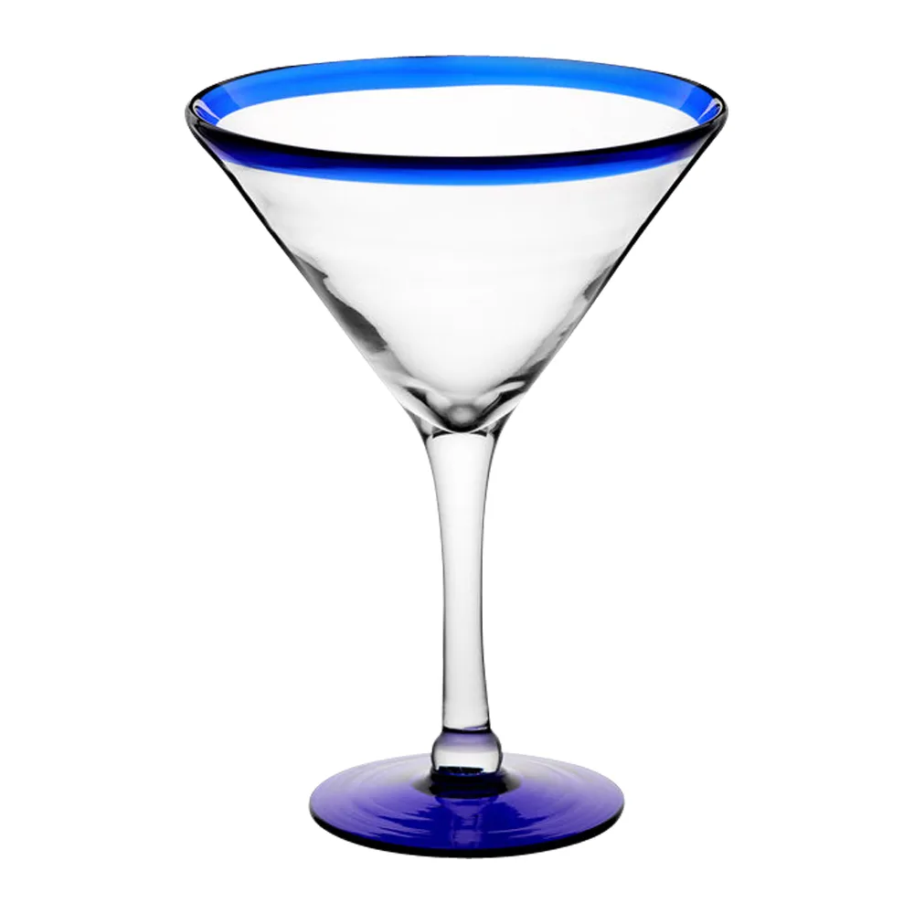 Handblown Mexican Martini Glass 3